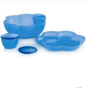 Tupperware Chip 'N Dip Serving Set - New!